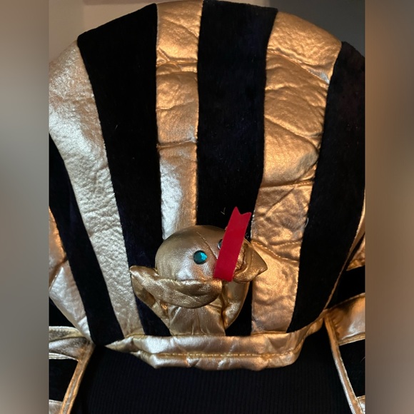 Egyptian Pharaoh King Tut Queen Nefertiti Cleopatra Halloween Costume Headpiece - Picture 2 of 7